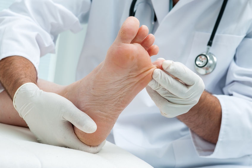 foot check diabetes